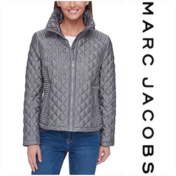 Marc Jacobs Jackets & Blazers - Marc Jacobs New York Gray Puffer Jacket Coat
